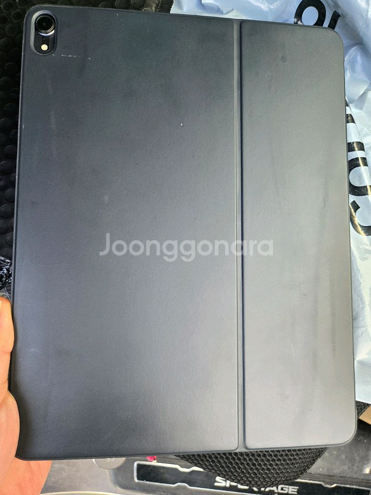 아이패드 프로 12.9 (3세대) 셀룰러+ 키보드케이스--5