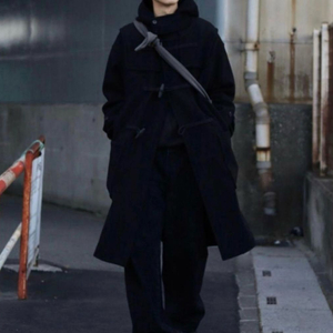 [XL]유니클로 +J 질샌더 더플코트 블랙