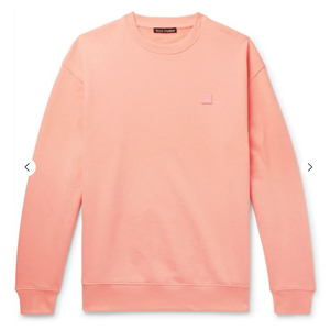 아크네스튜디오 포바 이모지 오버핏 맨투맨 M 페일 핑크 M 사이즈 105, 110 입니다. Acne Studios 이미지