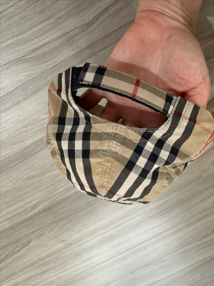 버버리 키즈 캡--1