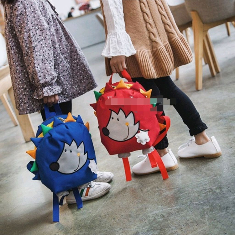 고슴도치 미아방지 아동백팩--0