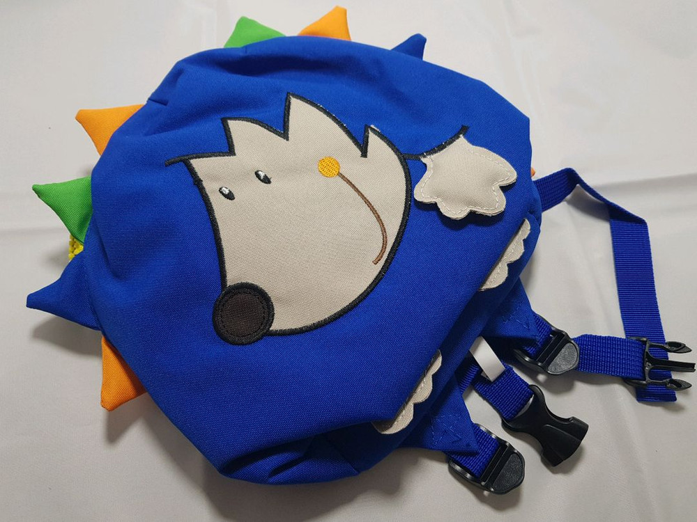 고슴도치 미아방지 아동백팩--1