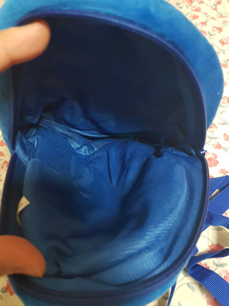 보슬보슬 촉감좋은 미아방지 팽귄가방 백팩 이미지