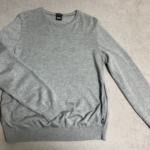 BOSS 휴고보스 램스울 그레이 니트 M 100