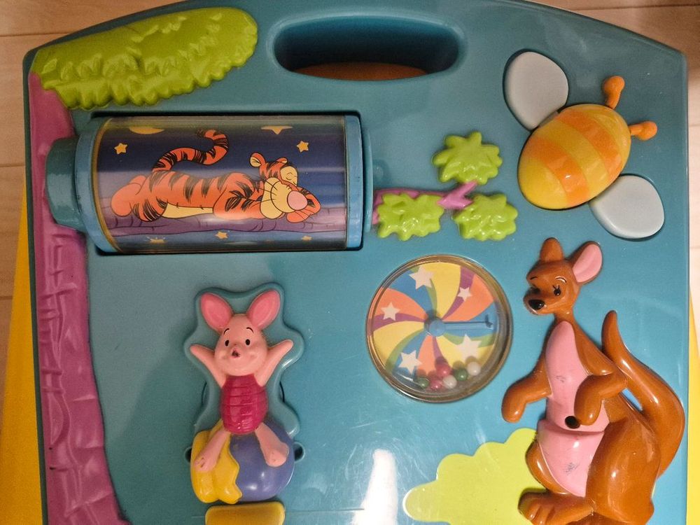 디즈니 푸 베이비워커+붕붕카 (사용)--4