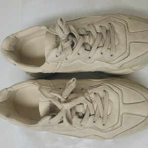 (정품)구찌 라이톤 스니커즈 더티 아이보리 270mm