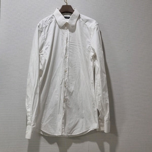 돌체앤가바나 STAFF 화이트 코튼 셔츠