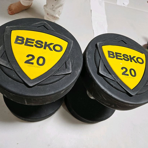 베스코 덤벨 아령 20kg 2개