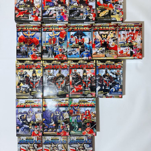 [반다이] 미니프라 고세이쟈 풀셋 (파워레인저 미라클포스 천장전대)