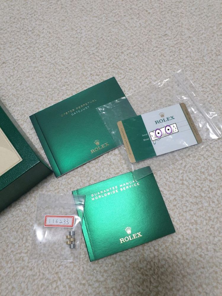 로렉스116233 로만다이얼 2018년국내스태핑 판매합니다--1