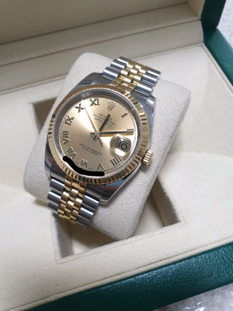 로렉스116233 로만다이얼 2018년국내스태핑 판매합니다--2