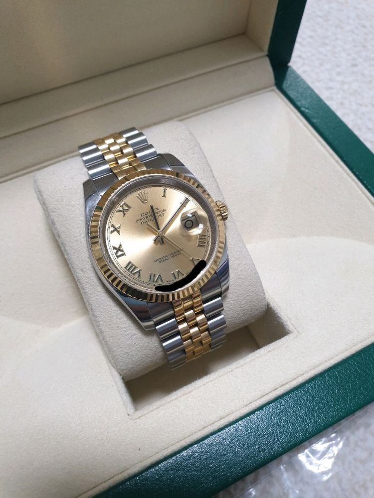 로렉스116233 로만다이얼 2018년국내스태핑 판매합니다--3