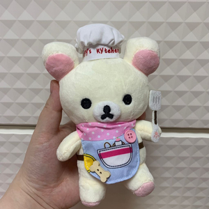 요리사 코리락쿠마 인형 키링