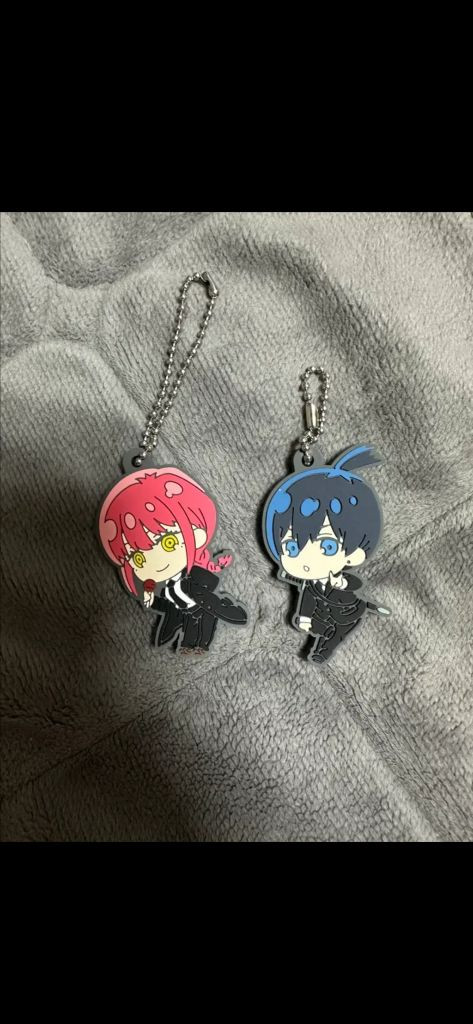 체인소맨 덴지, 아키, 마키마 키링 + 아키 색지--1