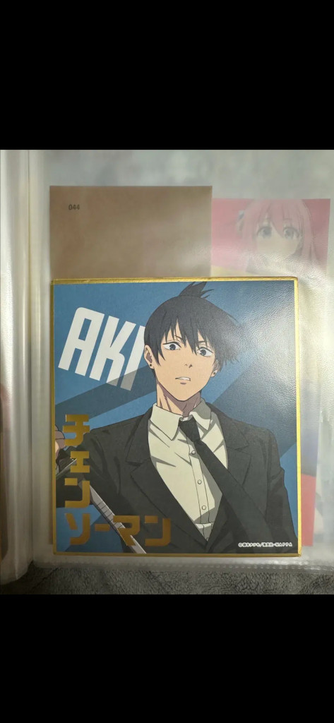 체인소맨 덴지, 아키, 마키마 키링 + 아키 색지--2