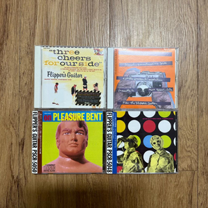 일본음악 시부야케이 Flippers Guitar (플리퍼즈기타) 앨범 4장 일괄 판매합니다.