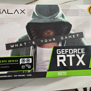 GALAX RTX 3070 EX 그래픽카드