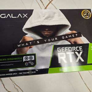 GALAX WHITE RTX 3070 화이트 그래픽카드