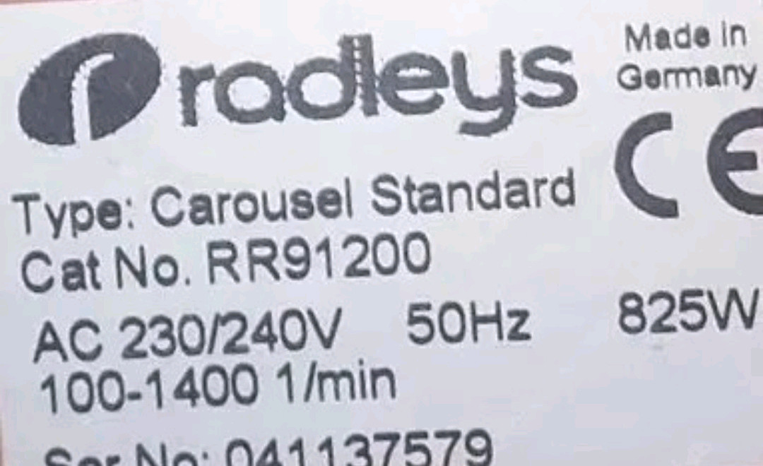 교반기 핫플레이트, 캐러셀 RR91200--2