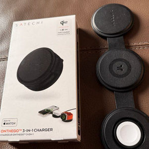 사테치 3in1 qi2 여행용 충전기 15w충전