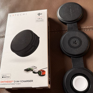 사테치 3in1 qi2 여행용 충전기 15w충전