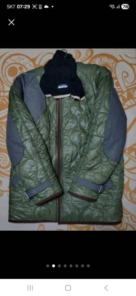 (새상품) M 노앙 뽀글이 점퍼 (남녀공용가능) 이미지