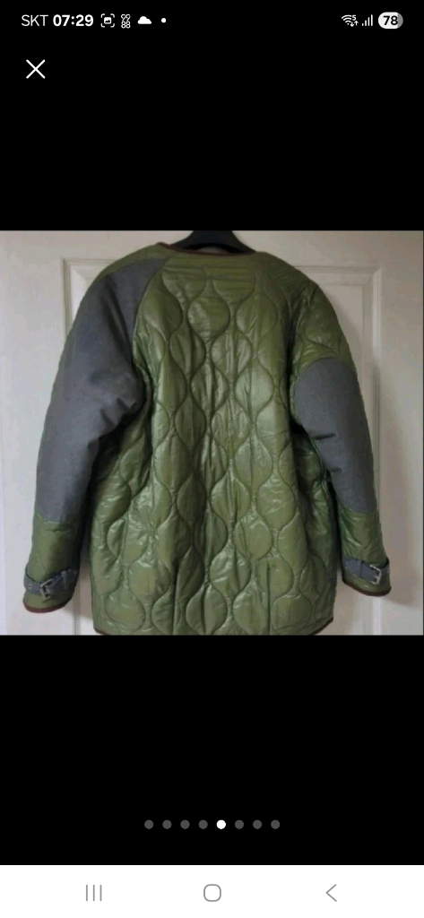 (새상품) M 노앙 뽀글이 점퍼 (남녀공용가능) 이미지