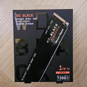WD Black SN850x M.2 NVMe 1TB