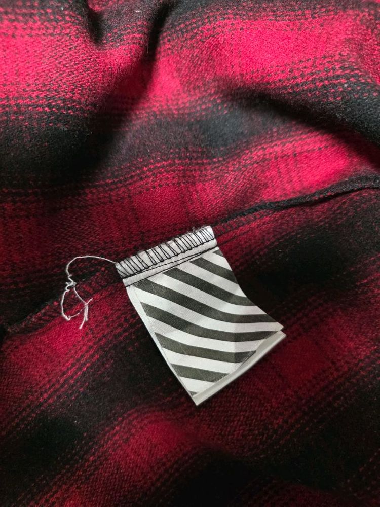 Off-White 오프화이트 체크 남방 셔츠 L--6