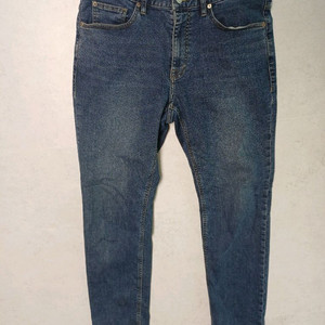 남성 헤지스 슬림핏 기모 데님 겨울청바지(사방스판34)