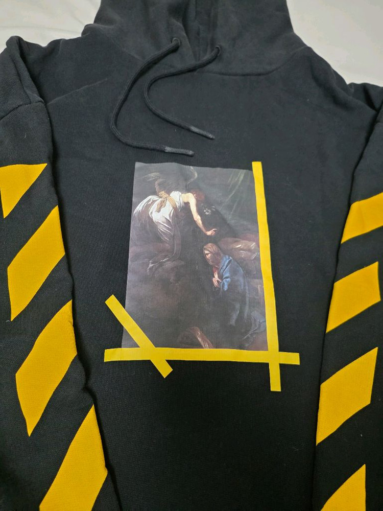 오프화이트 카라바지오 디아그 애로우 오버 후드 S 가단 62cm 이미지