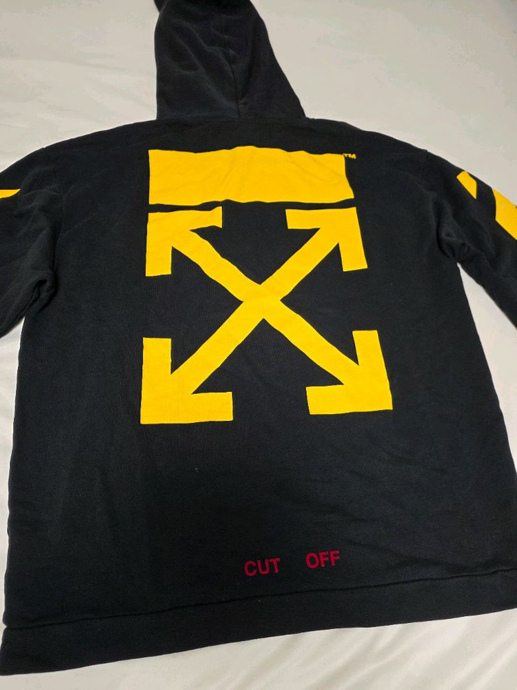 오프화이트 카라바지오 디아그 애로우 오버 후드 S 가단 62cm 이미지