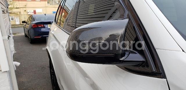 BMW X3 X4 X5 X6 블랙카본 사이드미러 F15--2