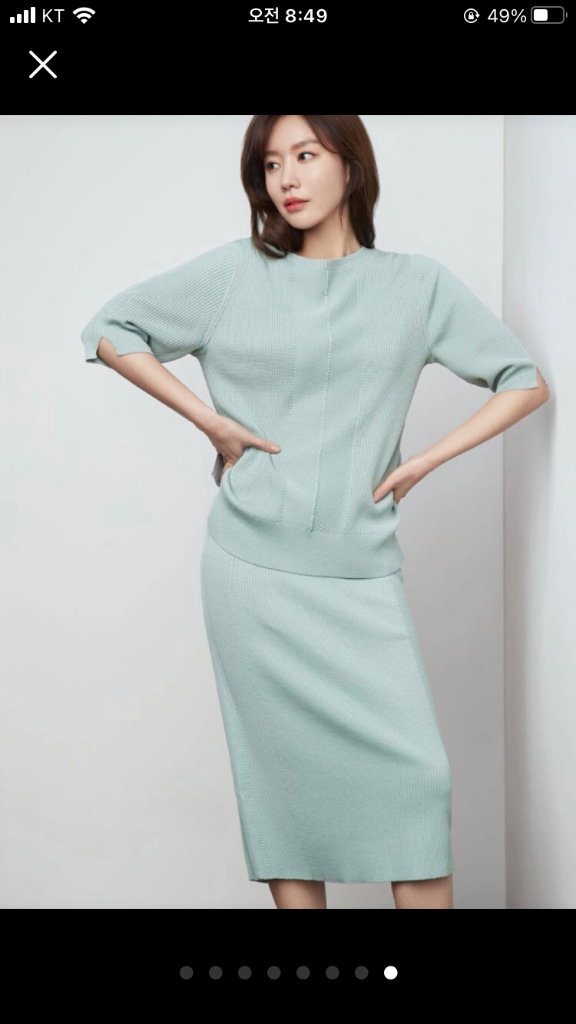 니트세트 55사이즈--7