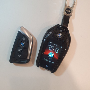 BMW X4 M40i 2022년식, BMW 타입 액정 디지털키로 프리미엄 컨버전 + 올블랙 보호케이스 세팅 이미지