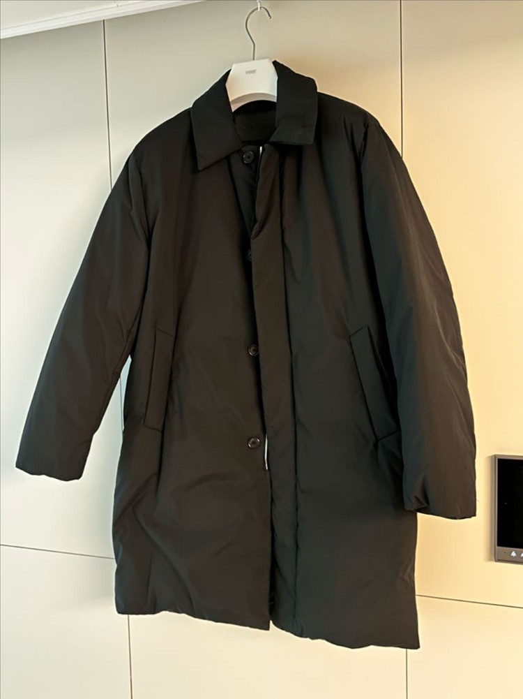 지오송지오 남성 패딩 ZF6JP610BK 발마칸 다운 점퍼 블--2