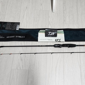 다이와 24 에메랄다스 에어보트 511MLS-S 팁런 낚시대 이미지