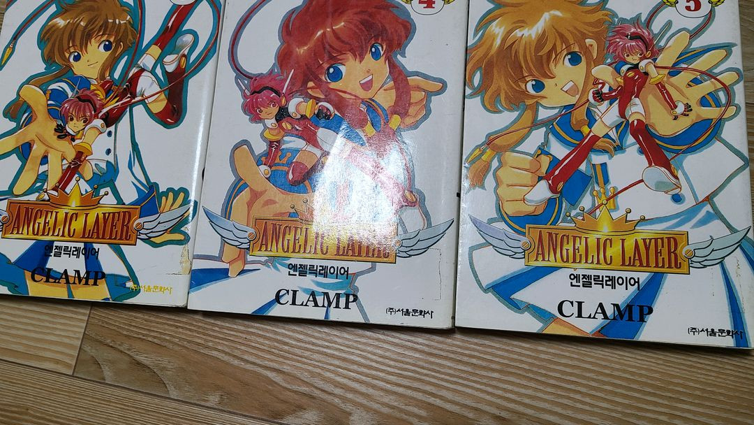 [클램프]엔젤릭 레이어 1~5권 판매--2