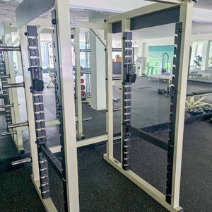 파워랙 렛풀다운 로우 레그컬 체스트