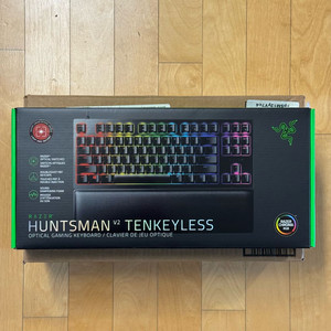 레이저 헌츠맨 V2 테n키리스 게이밍 키보드