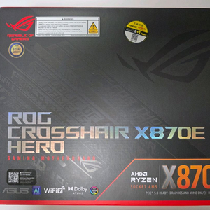 ASUS ROG CROSSHAIR X870E HERO 대원씨티에스