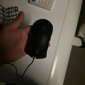 레이저 데스에더 유선마우스+레이저마우스패드