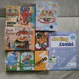 다즐 에듀 코딩용 보드게임 6종 및 워크북 세트