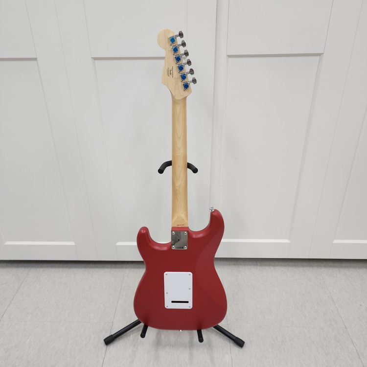 스콰이어 스트랫 일렉기타 DEBUT STRAT LRL WPG 레드--8