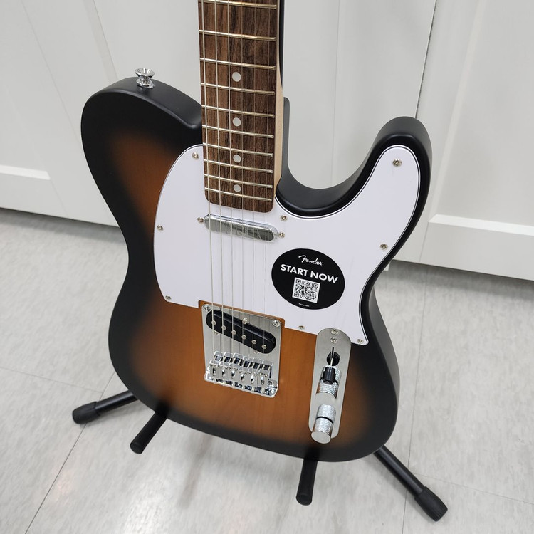 스콰이어 텔레캐스터 일렉기타 DEBUT TELE LRL WPG 2TS--3