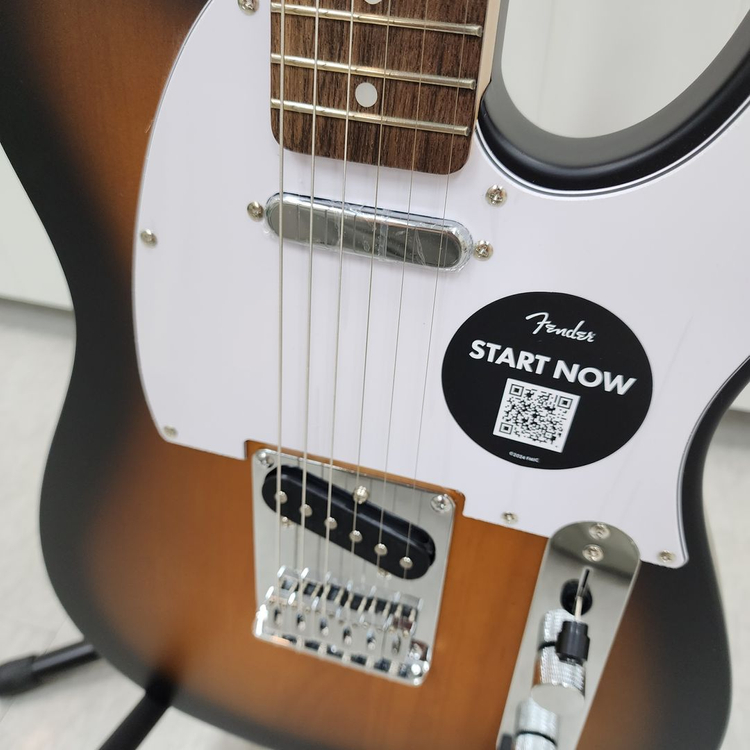 스콰이어 텔레캐스터 일렉기타 DEBUT TELE LRL WPG 2TS--4