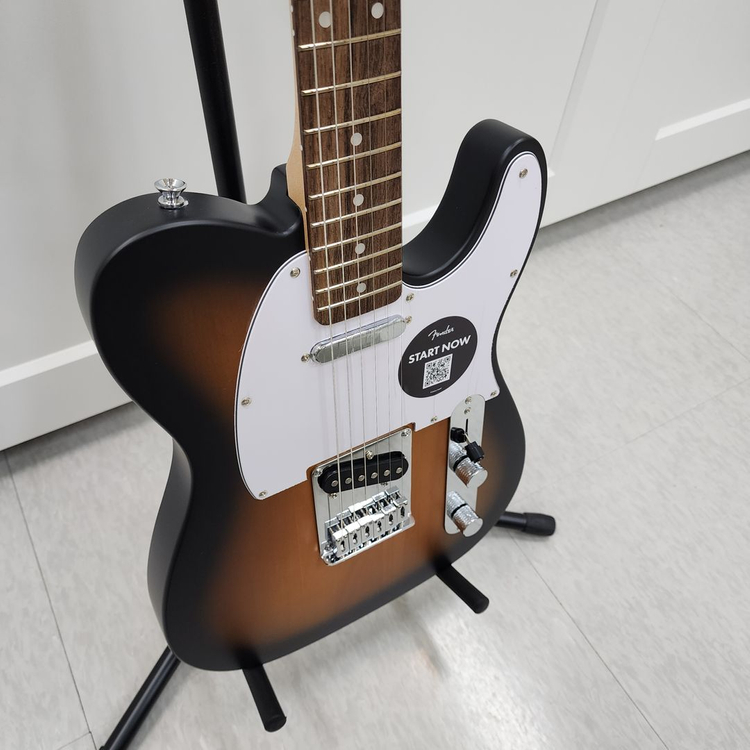 스콰이어 텔레캐스터 일렉기타 DEBUT TELE LRL WPG 2TS--5