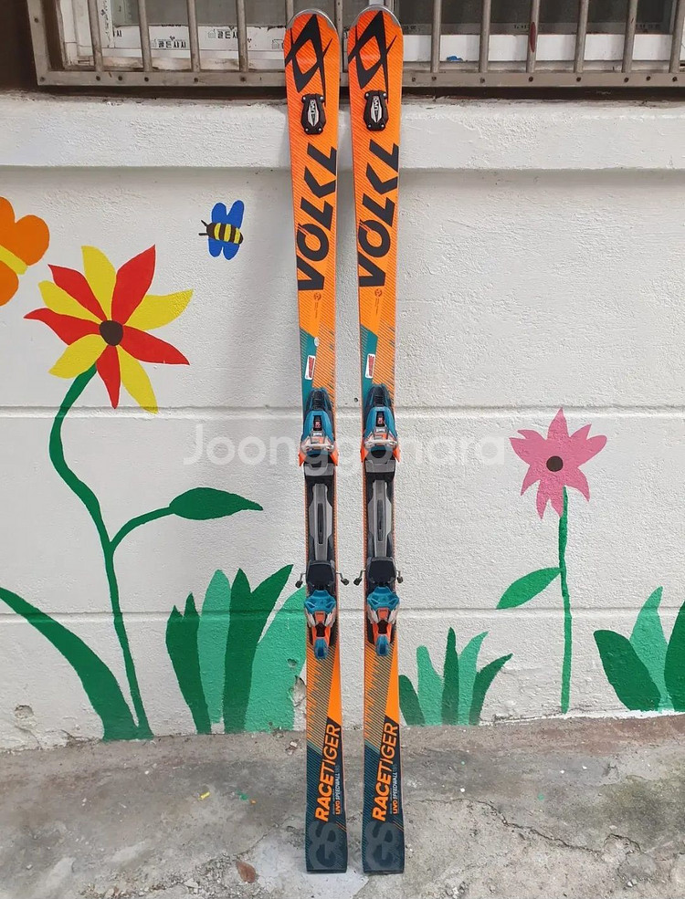 뵐클 레이스타이거 대회전 스키 플레이트(185)/바인딩--0