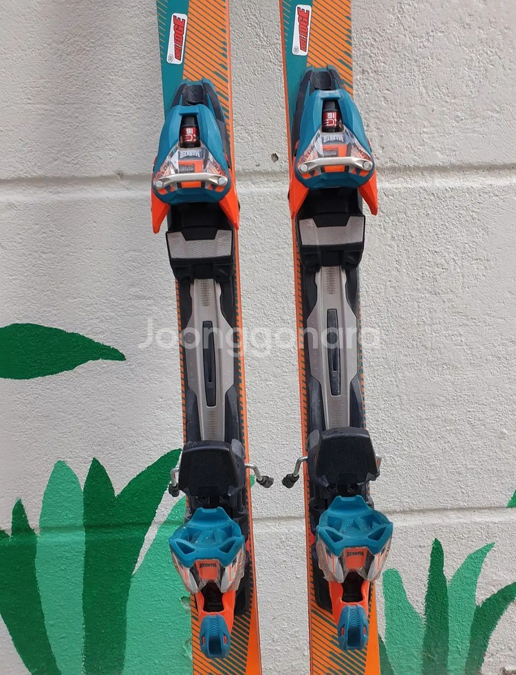 뵐클 레이스타이거 대회전 스키 플레이트(185)/바인딩--2