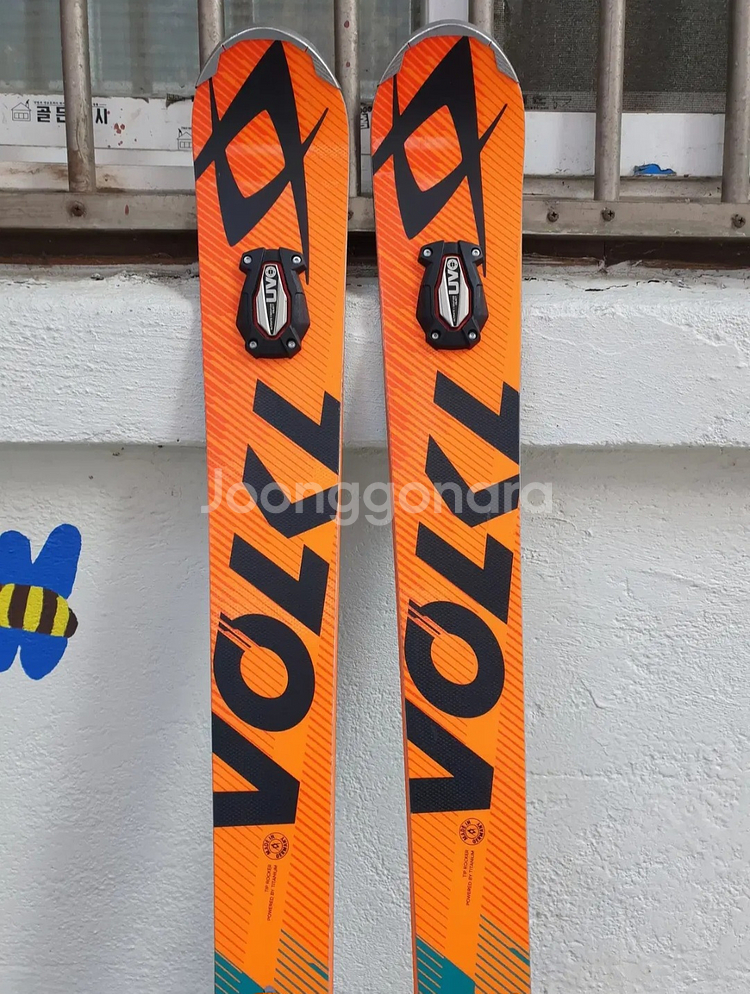 뵐클 레이스타이거 대회전 스키 플레이트(185)/바인딩--1